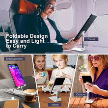 Desktop Cell Phone Stand Phone Holder full 3-Way Adjustable Phone Stand for Desk Height + Angles Perfect As Desk Organizers and Accessories. - dailyneed.life