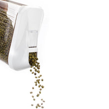 Plastic Easy Flow Storage Jar with Lid (750ml, Set of 6) - dailyneed.life