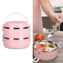 Customized Multi Layer Stainless Steel Hot Lunch Box (2 Layer) - dailyneed.life