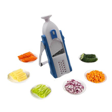 Multi-Function Time Saving Vegetable Slicer Cutter + Julienne 5-in-1 Food Vegetable Potato Chopper, Garlic Grinder - dailyneed.life