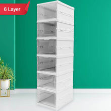 6-Layer Stackable Foldable Storage Organizer Cart for Clothes, Kitchen, Closet & Bathroom - dailyneed.life