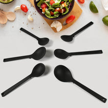 Multipurpose Silicone Spoon, Silicone Basting Spoon Non-Stick Kitchen Utensils Household Gadgets Heat-Resistant Non Stick Spoons Kitchen Cookware Items For Cooking and Baking (6 Pcs Set) - dailyneed.life