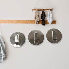 Self- Adhesive Hooks, Heavy Duty Wall Hooks Hangers Stainless Steel Waterproof Sticky Hooks for Hanging Robe Coat Towel Kitchen Bathroom and. - dailyneed.life