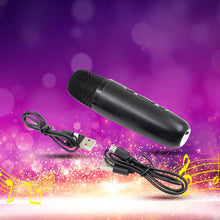 Wireless Bluetooth Speaker 5W High Bass with Wireless Mic / Microphone, LED Torch, Solar Charging, Support USB & Adjustable Strap (1 Set) - dailyneed.life