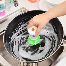 Cleaning Brush with Liquid Soap Dispenser - dailyneed.life