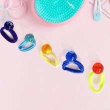 Small Ball Elastic Hairbands (Pack of 5 / Multicolour) - dailyneed.life