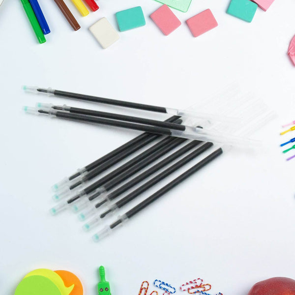 Black Pen Refill All Round Ball Pen Refill Smooth Writing Pen Refill all Pen Suitable (10 Pcs Set) - dailyneed.life