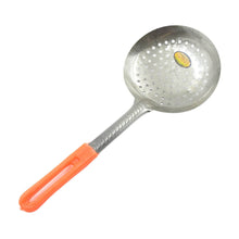 Colander Spoon, Non Slip Hand Polished Thickened Hot Pot Spoon for Kitchen for Restaurant, Stainless Steel Cooking Colander Skimmer Slotted Spoon Kitchen Strainer Ladle with Long Handle for Kitchen Cooking Baking (35 Cm) - dailyneed.life