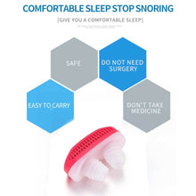 2 in 1 Anti Snoring and Air Purifier Nose Clip for Prevent Snoring and Comfortable Sleep - dailyneed.life