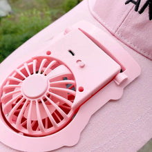 Mini Rechargeable Fan Portable Powered Hat Cap Fan - dailyneed.life
