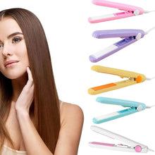 Beauty and Personal Care Professional Ceramic Plate Mini Hair Styler Straightener and Curler - dailyneed.life