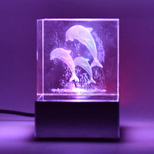 3D Mix Design LED Light Base With Speaker (1 Pc / B Grade) - dailyneed.life