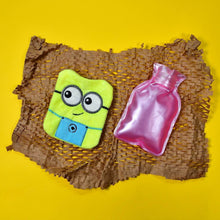 Minions Hot Water Bag - 2-Eye Design with Cover for Pain Relief & Warming - dailyneed.life