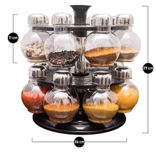 Multipurpose Revolving Plastic Spice Rack Set (16pcs) - dailyneed.life