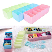 5 Compartments Socks / Handkerchief / Underwear Storage Box Socks Drawer Closet Organizer Storage Boxes (pack of 2) - dailyneed.life