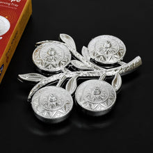 Tree Shape 4 Compartment Mukhwas Dani Serving Tray For Home & Kitchen Use - dailyneed.life