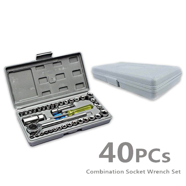 Socket Combination Toolkit (40 pcs) - dailyneed.life