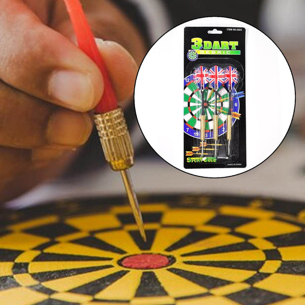 Big 3pcs Dart for Dart Board for Adult Indoor and Outdoor Game for Kids with 3 Darts - dailyneed.life