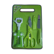 Plastic Chopping Board with Knife Set and Scissor And Wine Stainless Steel And Plastic Kitchen item Multipurpose cutting vegetables - dailyneed.life