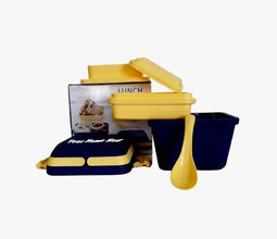 Customized Airtight Lunch Box with Handle & Push Lock Personalized Luncgh box - dailyneed.life