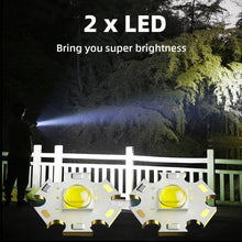 Rechargeable Mini LED Flashlight with Power Bank, 3 Modes (1 Pc) - dailyneed.life