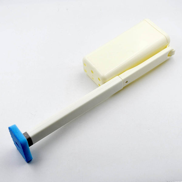 Toilet Brush Wand, Toilet Brush Kit with 8 Count Disposable Toilet Refills Heads - dailyneed.life