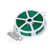 Plastic Twist Tie Wire Spool With Cutter For Garden Yard Plant 30m (Green) - dailyneed.life