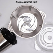 STAINLESS STEEL ELECTRIC MEAT GRINDERS WITH BOWL HEAVY FOR KITCHEN FOOD CHOPPER, MEAT, VEGETABLES, ONION , GARLIC SLICER DICER, FRUIT & NUTS BLENDER (2L, 250WATTS) - dailyneed.life