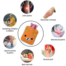 Warm Hug from a Panda: Orange Panda Hot Water Bag for Pain Relief - dailyneed.life