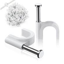 100 Pc 6 MM Cable Clip used in all kinds of wires to make them stuck and holded in walls etc. - dailyneed.life