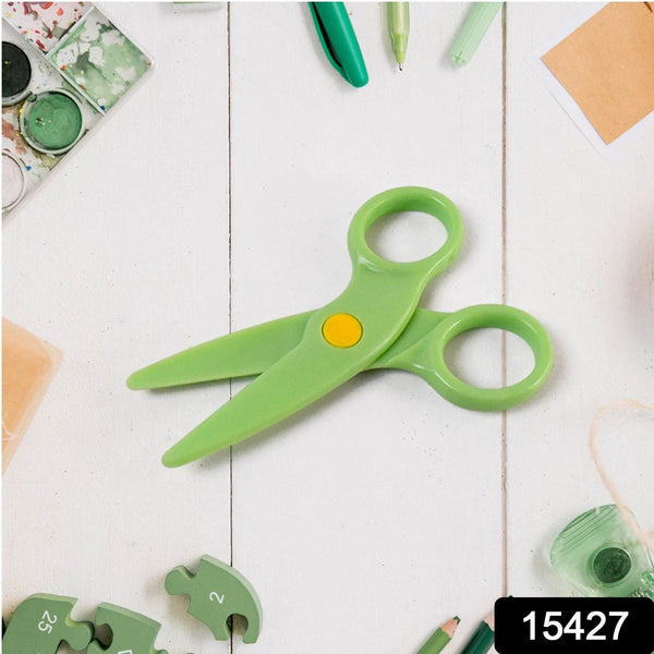 Plastic Safety Scissor, Pre-school Training Scissors (1 Pc) - dailyneed.life