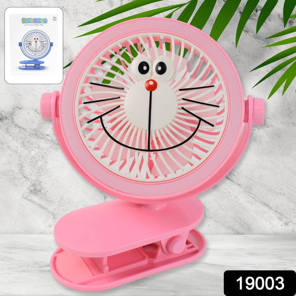 USB Portable Mini Desk Fan with Light – Personal Table Fan for Office, School & Home Use (1 PC) - dailyneed.life
