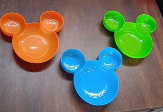 Mickey Mouse Shape Plates for Kids, BPA Free, & Unbreakable Children’s Food Plate, Kids Bowl, Fruit Plate, Baby Cartoon Bowl Plate, Tableware (1 Pc) - dailyneed.life