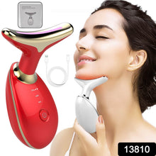 Electric Face Massager Wrinkle Remover LED Photon Face Beauty Device (1 Pc / Plastic) - dailyneed.life
