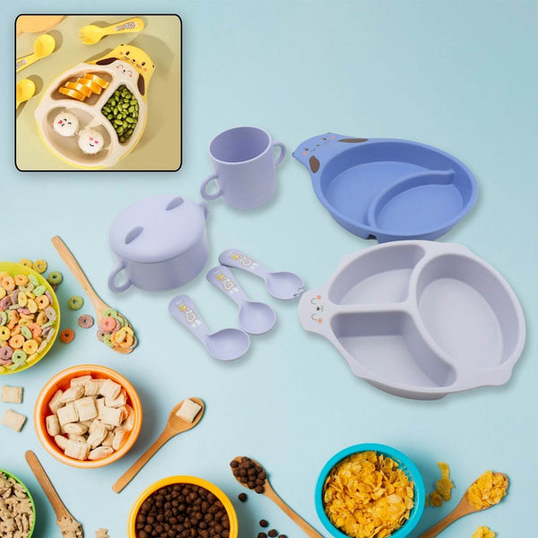 Baby Feeding Set For Kids And Toddlers (7 pcs set) - dailyneed.life