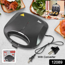 Donut Maker Machine 750W Electric Donut Maker 6pcs Circle Shaped cavity (1 Pc / With 2 PIN Plug Converter 1 Pc ) - dailyneed.life