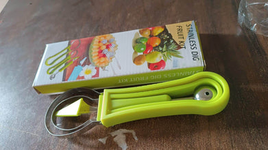 Professional 3 in 1 Stainless Steel Watermelon Cutter Fruit Carving Tools Set (1 Set) - dailyneed.life