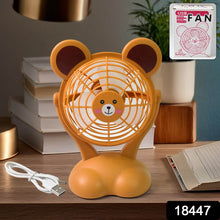 Cartoon Shape Mini Fan USB Powered & Battery Operated (Battery Not Include / 1 Pc) - dailyneed.life