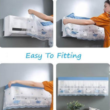 Folding Split AC Dust Cover – Washable, Dustproof (1 Pc, approx 1 Ton) - dailyneed.life