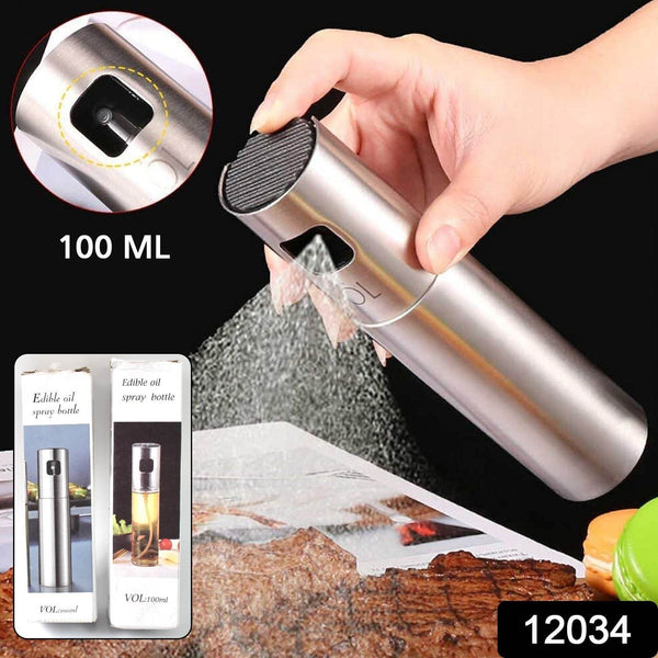 Oil Spray Bottle for Dosa | Food Grade Stainless Steel Glass Oil Spray Bottle (100 ML) - dailyneed.life
