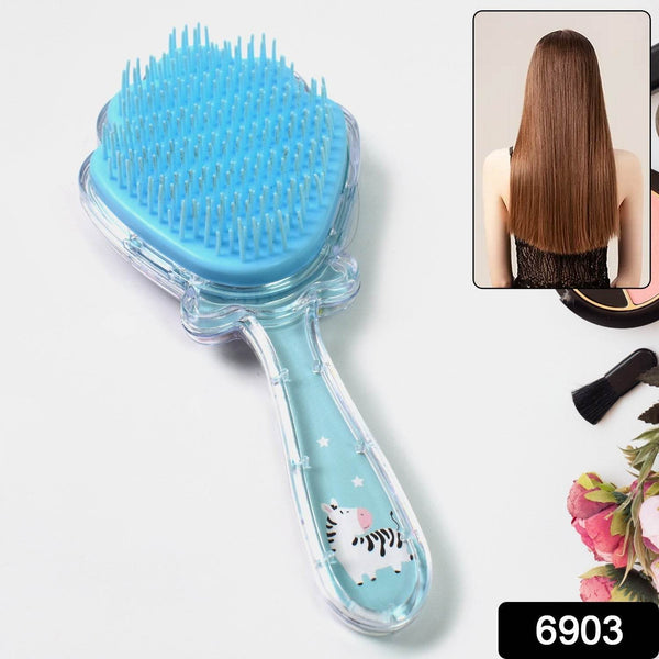 Cartoon Hair Brush Massage Shower Comb Blur Wet Salon (1 Pc ), Hair accessories - dailyneed.life
