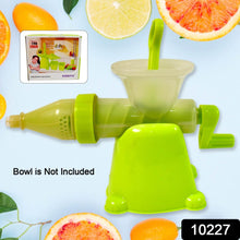 Manual Juicer Modern Plastic Fruit and Vegetable Juicer (1 Pc / Bowl Not Included) - dailyneed.life