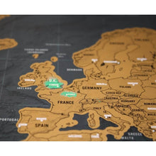 Scratch Off Map Interactive Vacation Poster World Travel Maps - dailyneed.life