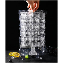 Disposable Ice Cube Bags, Stackable Easy Release Ice Cube Mold Trays Self-Seal Freezing Maker,Cold Ice Pack Cooler Bag for Cocktail Food Wine - dailyneed.life