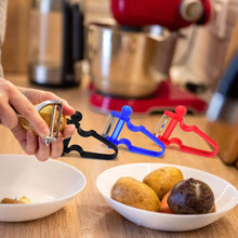 3pc Durable Blade Vegetable Peelers with Ergonomic Handles - dailyneed.life