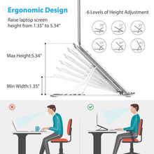 Adjustable, Portable & Foldable Laptop Stand – Compact and Convenient for Easy Use - dailyneed.life