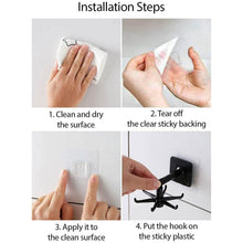 Rotatable hooks for hanging 360 (1 Pc / Black) - dailyneed.life