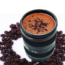 Plastic Camera Lens Stainless Steel Coffee Mug - dailyneed.life
