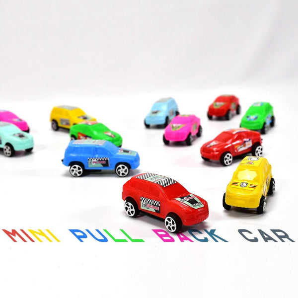 Super City Car Racer Toy For Boys and Girls Pull Push Vehicle Car (Set Of 12Pcs) (Multicolor) - dailyneed.life