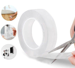 Double Sided Nano Adhesive Tape, 3 meter Washable Traceless Nano Gel Tape, Multipurpose - dailyneed.life